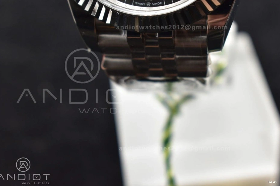 Jubilee DateJust Stick Grey 126334 Steel SA3235 on 904L 41 1:1 Bracelet DIWF Dial Edition Best 0429